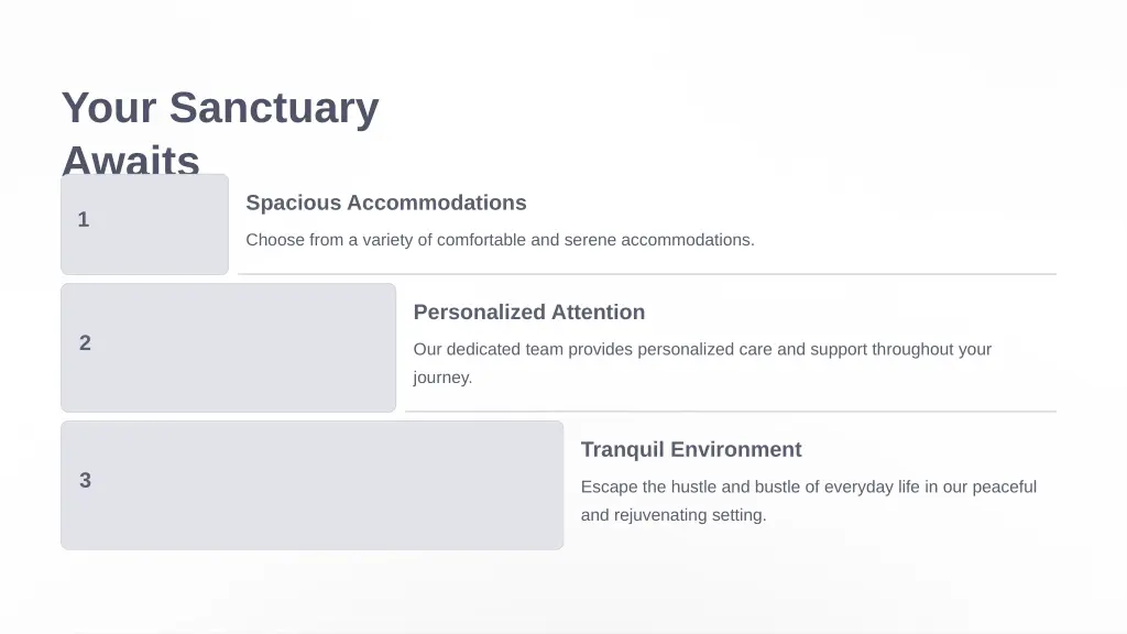 your sanctuary awaits