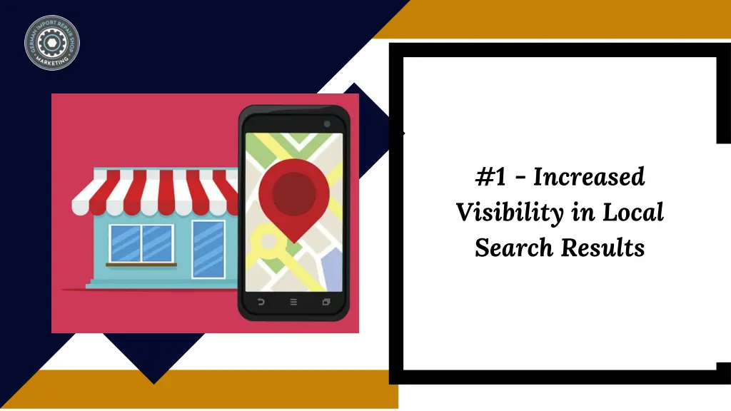 1 increased visibility in local search results