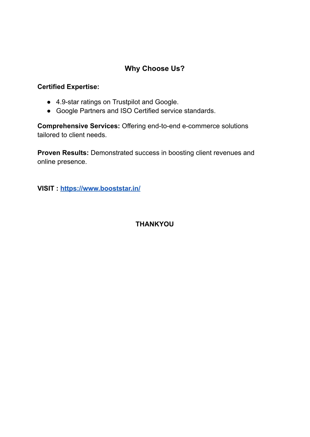 why choose us
