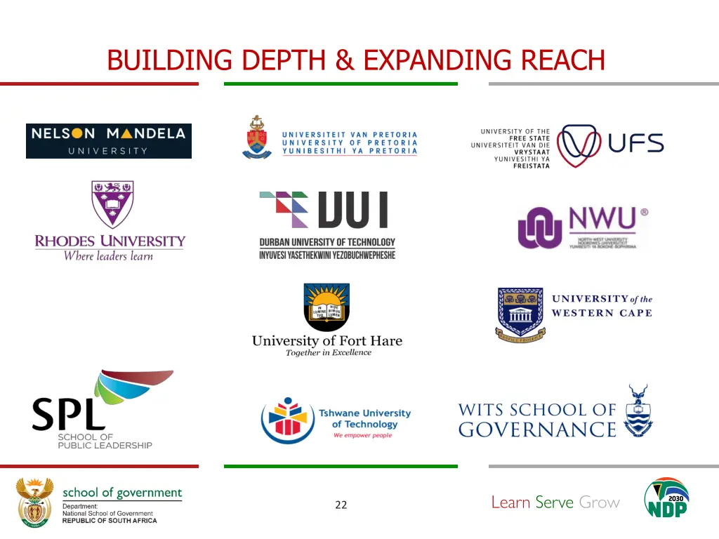 building depth expanding reach