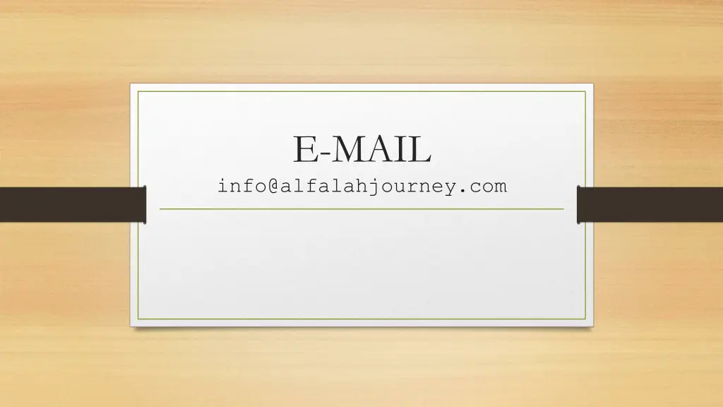 e mail