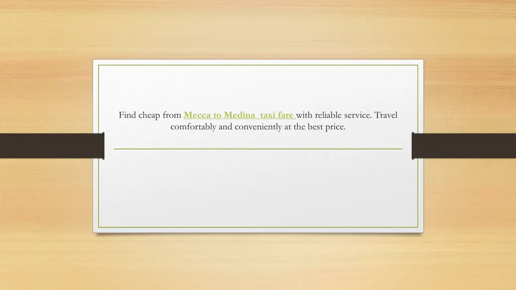 find cheap from mecca to medina taxi fare with