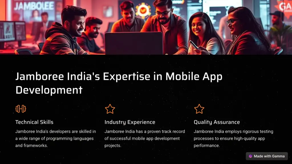jamboree india s expertise in mobile