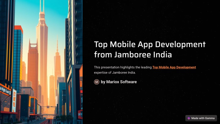 top mobile app development from jamboree india