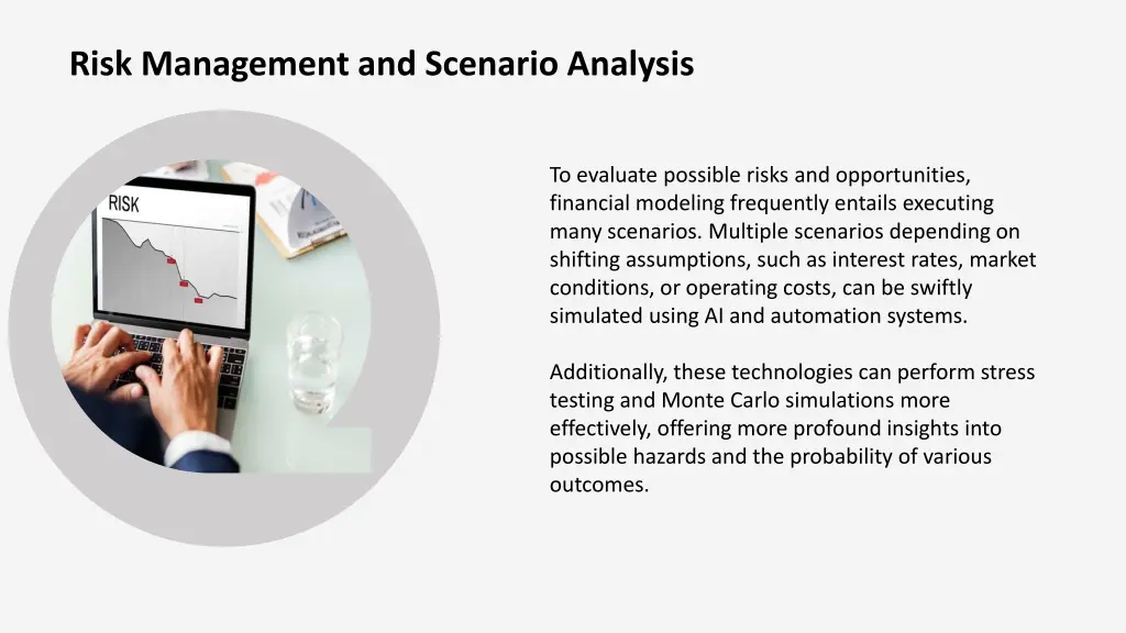 risk management and scenario analysis