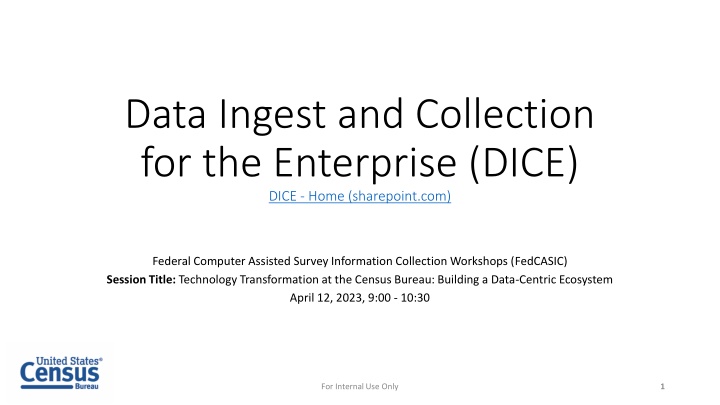 data ingest and collection for the enterprise