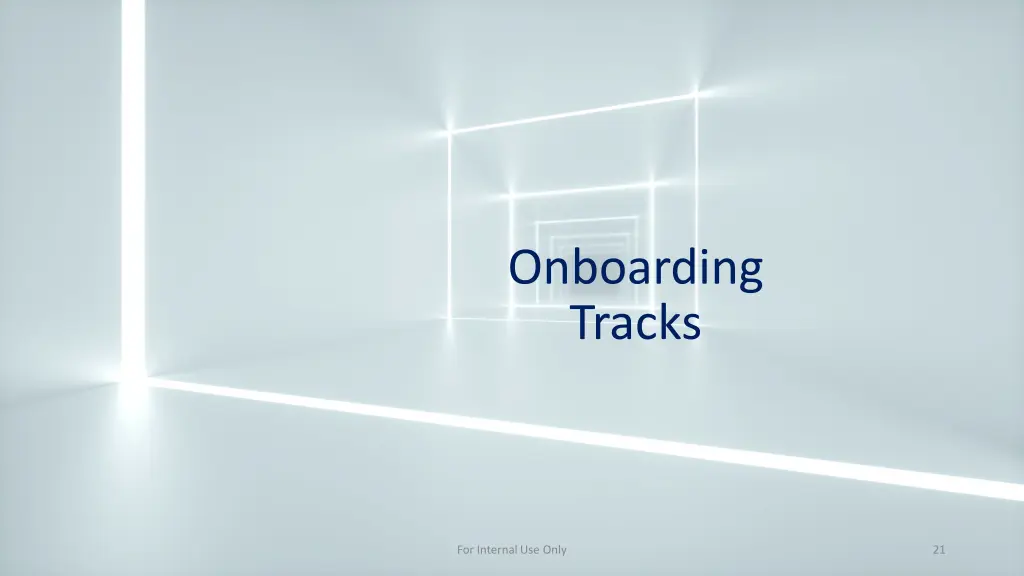 onboarding tracks