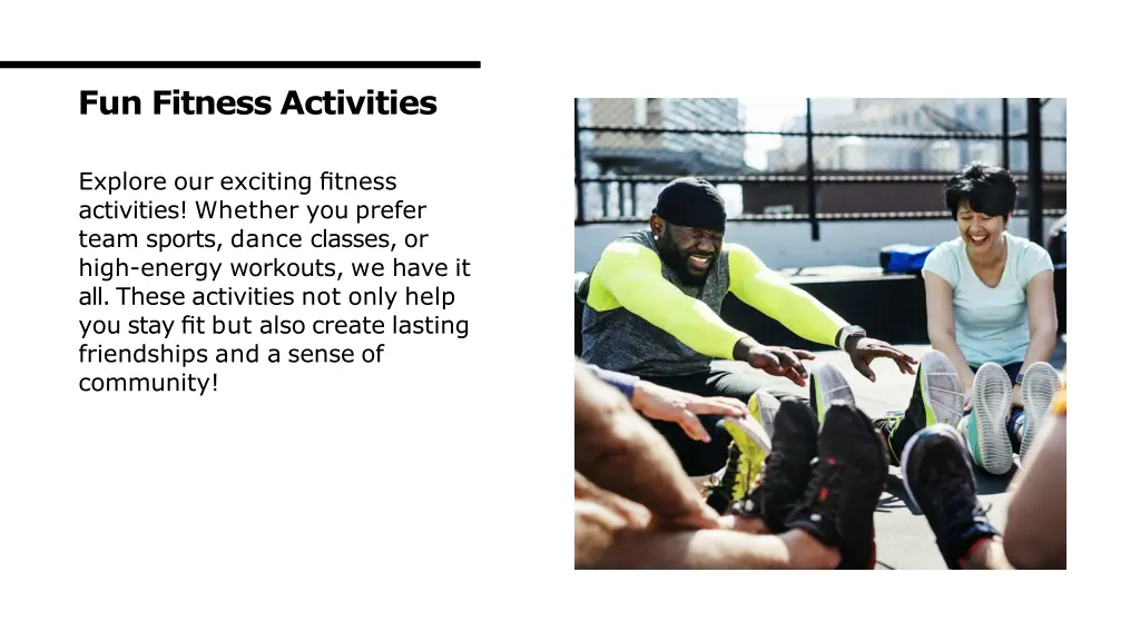 fun fitness activities