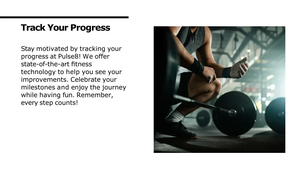 track your progress