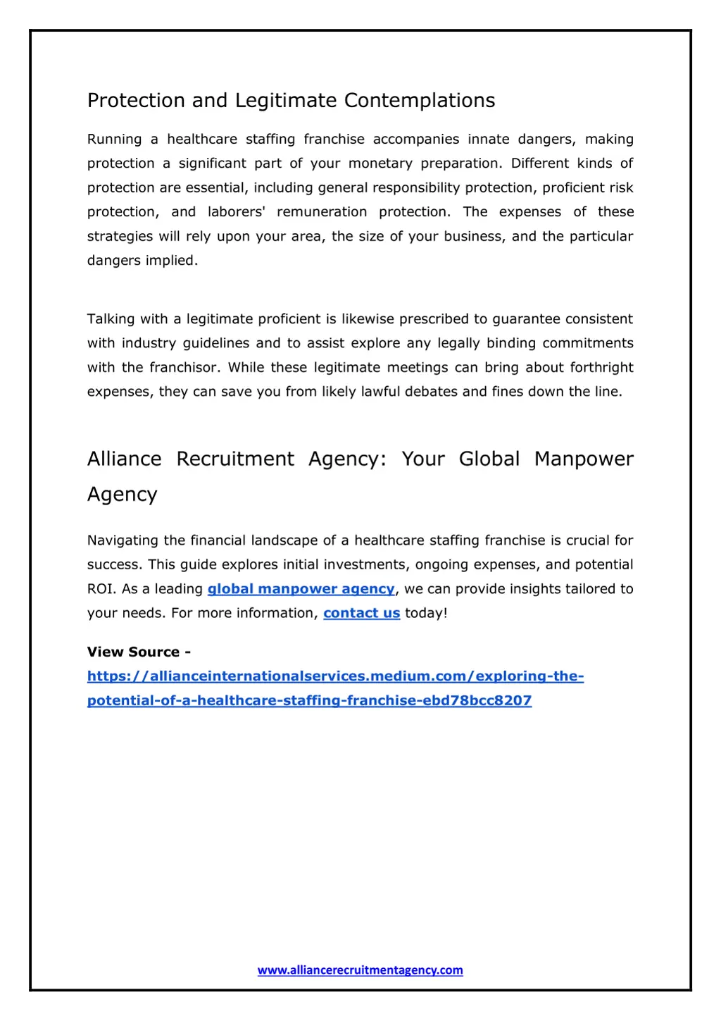 protection and legitimate contemplations