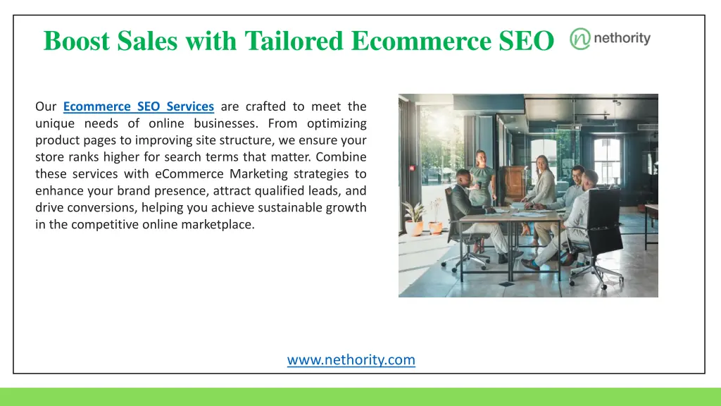 boost sales with tailored ecommerce seo services
