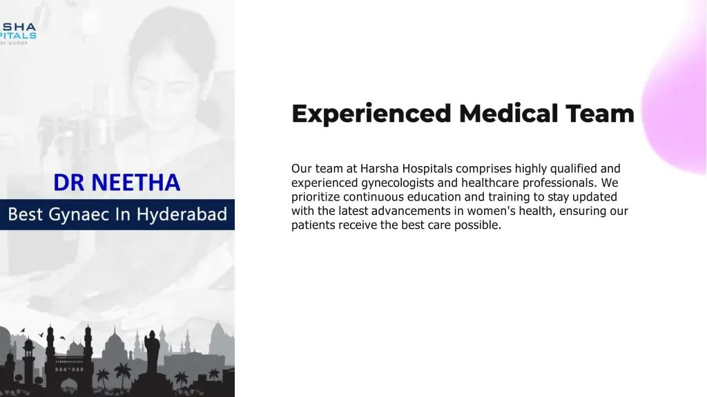 our team at harsha hospitals comprises highly