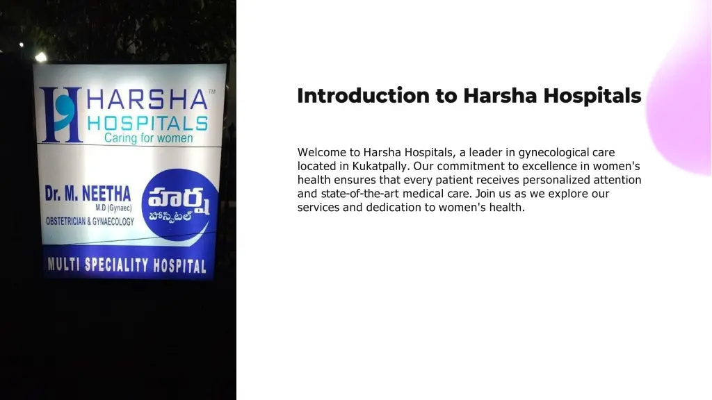 welcome to harsha hospitals a leader