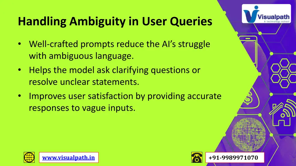 handling ambiguity in user queries