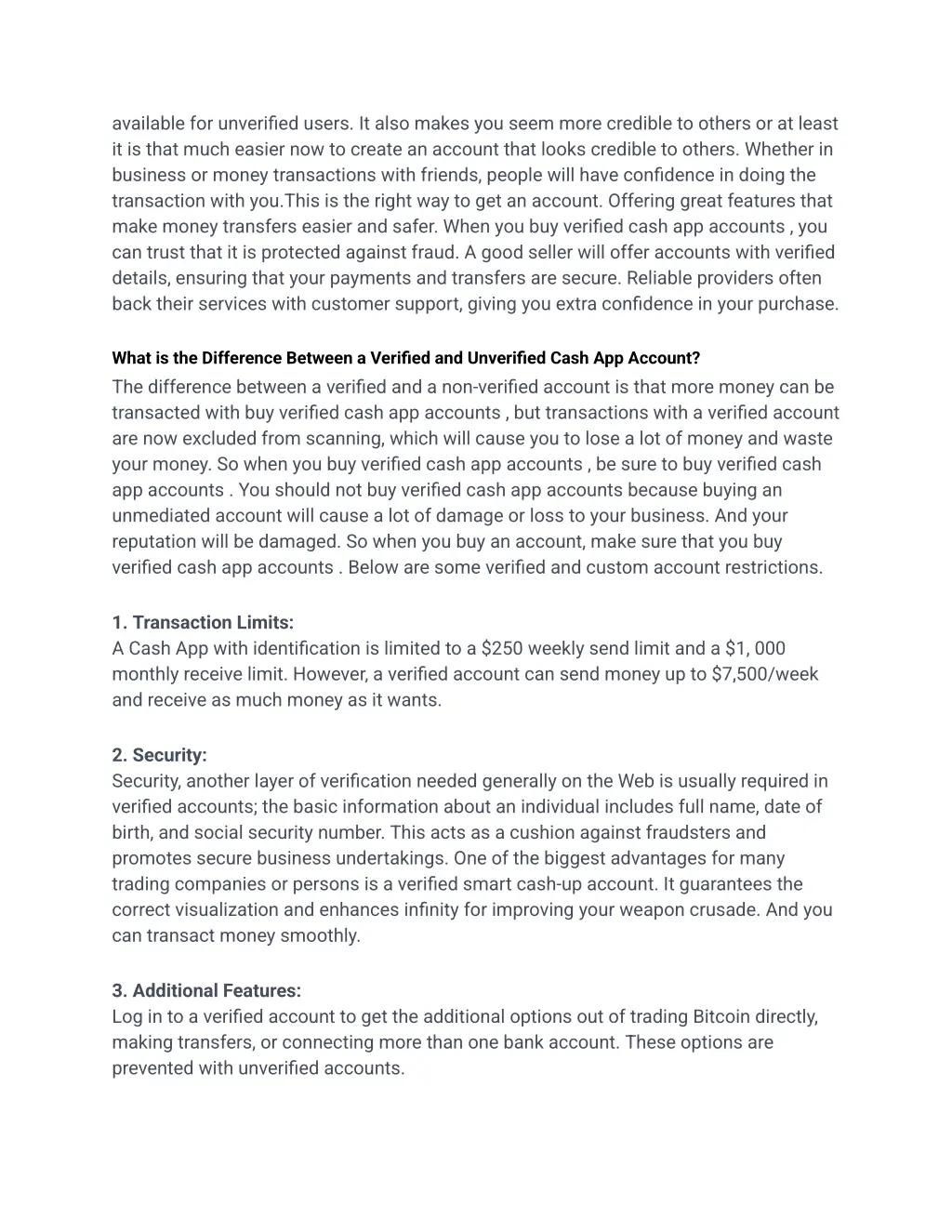 available for unverified users it also makes