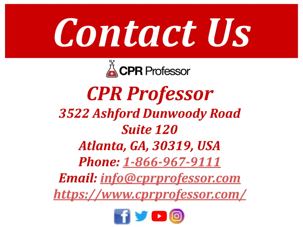 contact us