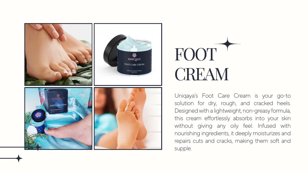 uniqaya s foot care cream is your go to solution