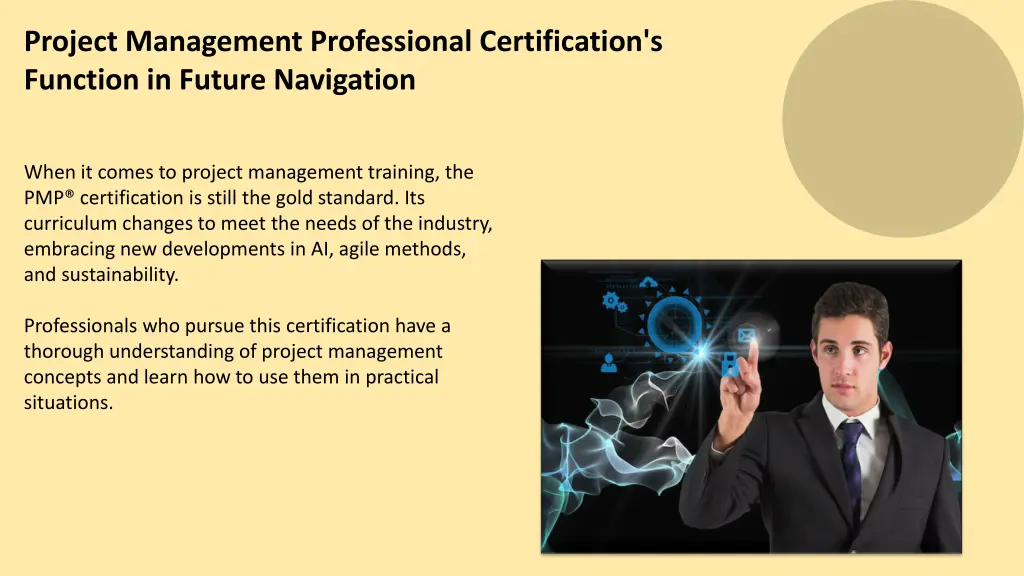 project management professional certification
