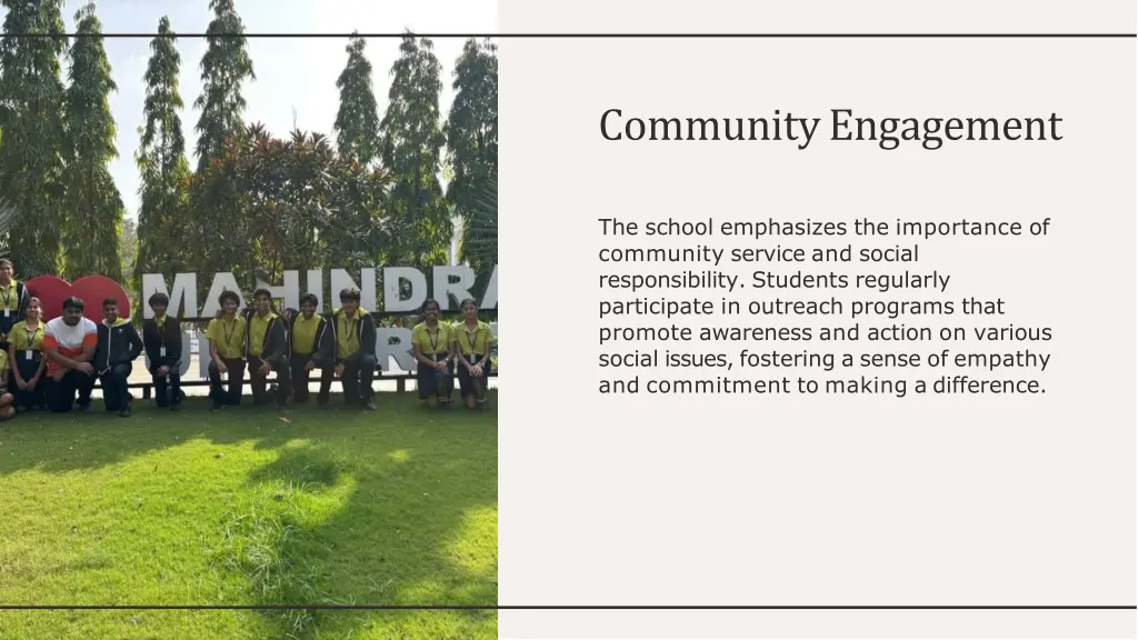 community engagement