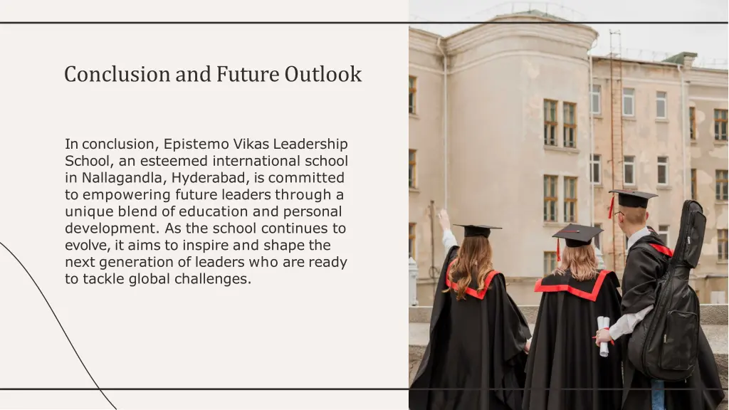 conclusion and future outlook