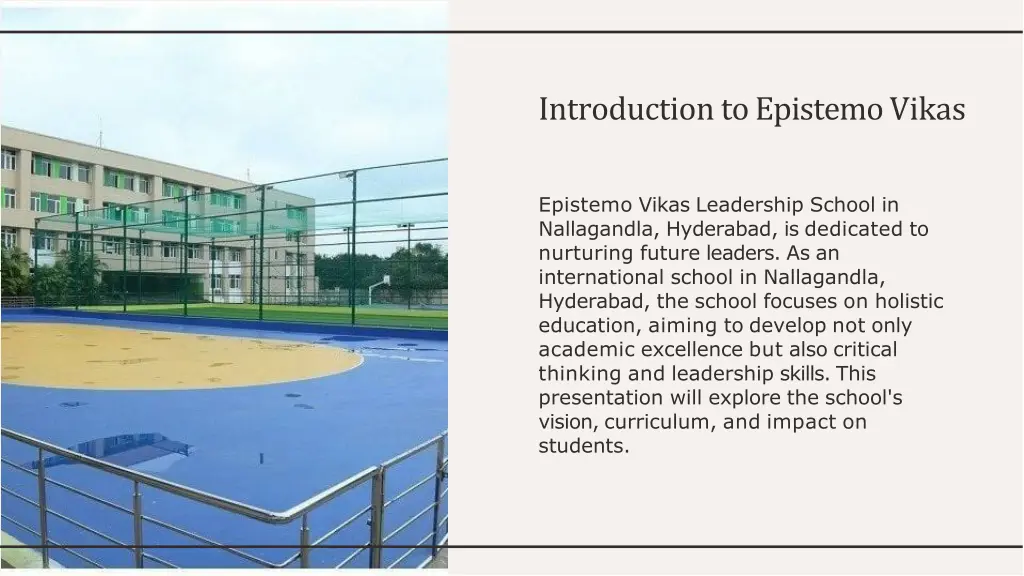 introduction to epistemo vikas