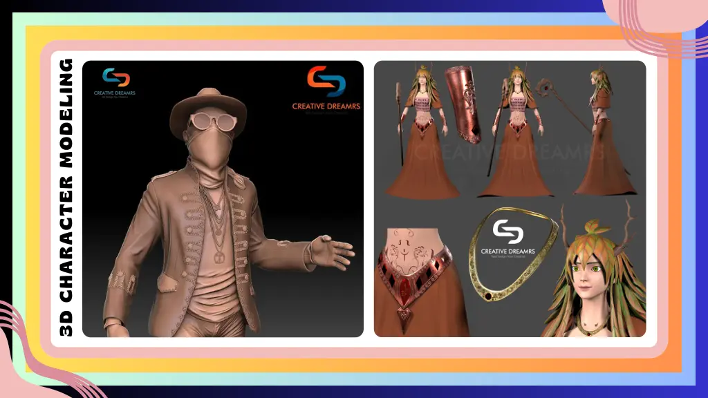 3d character modeling