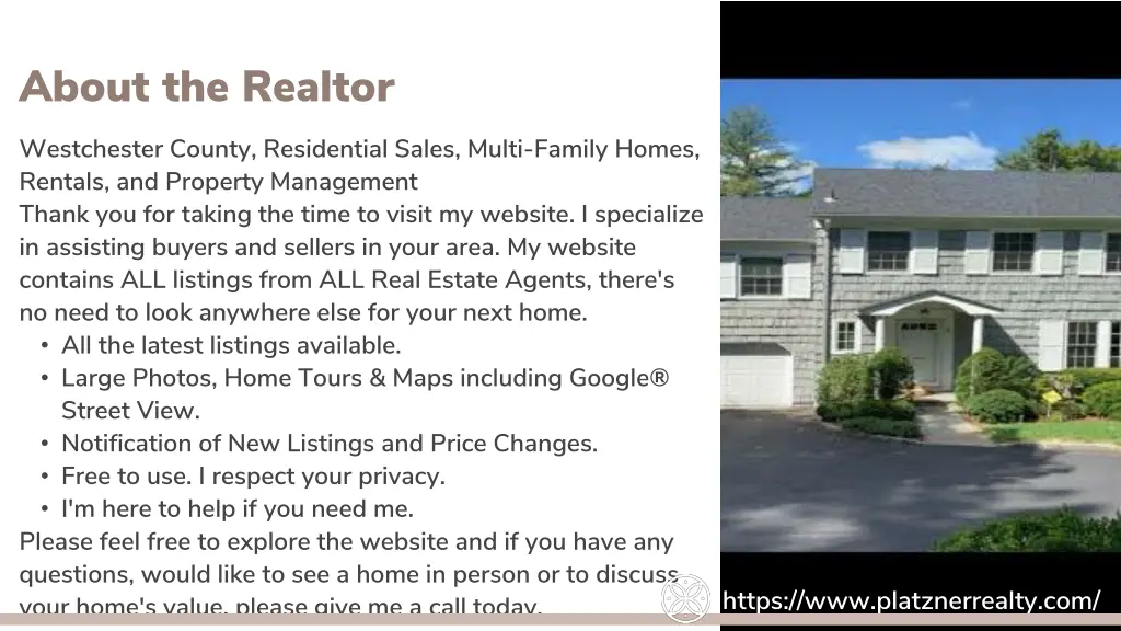 about the realtor