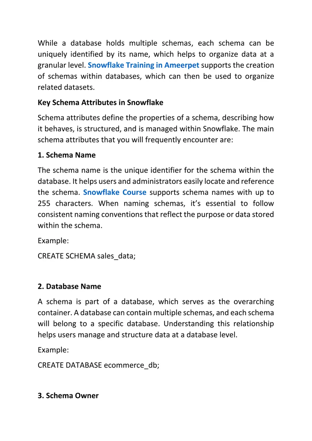 while a database holds multiple schemas each