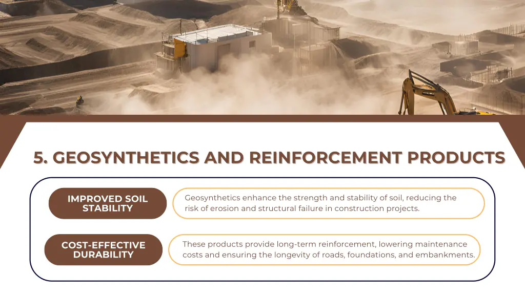5 geosynthetics and reinforcement products