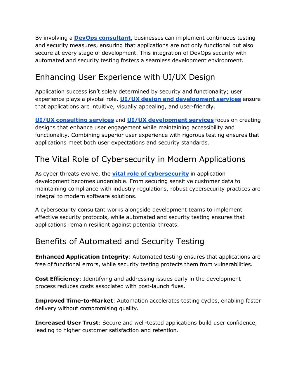 by involving a devops consultant businesses