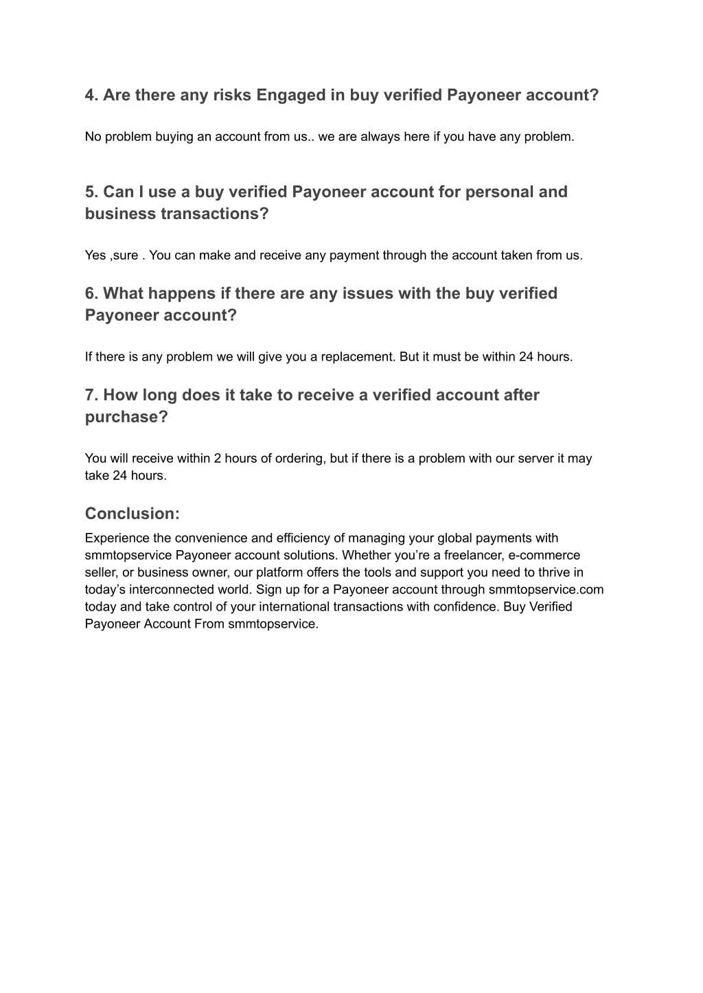4 are there any risks engaged in buy verified