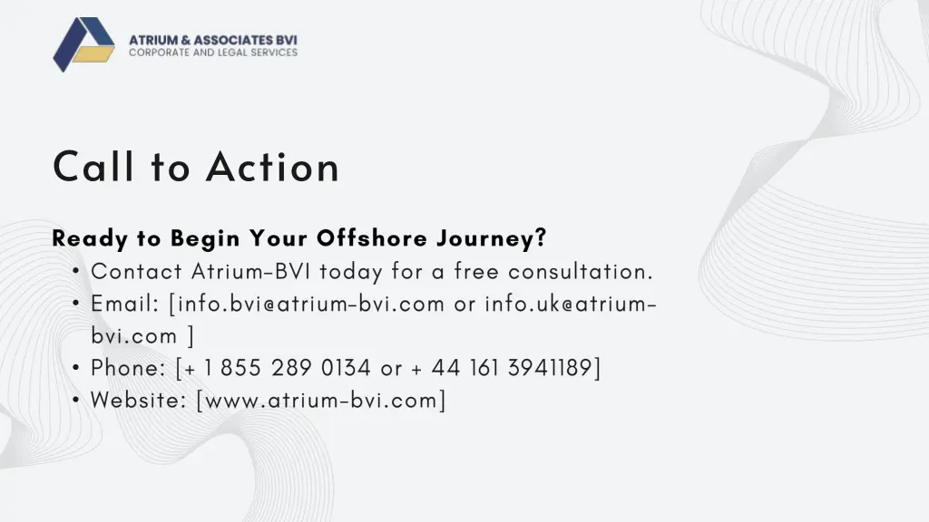 call to action