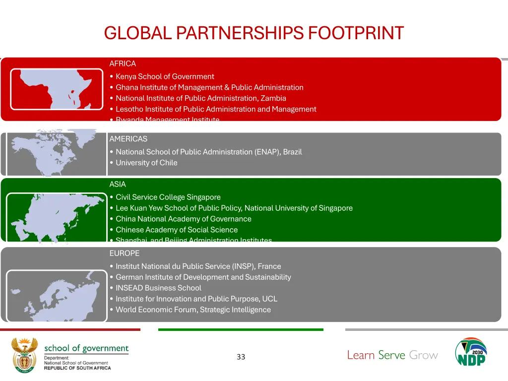 global partnerships footprint