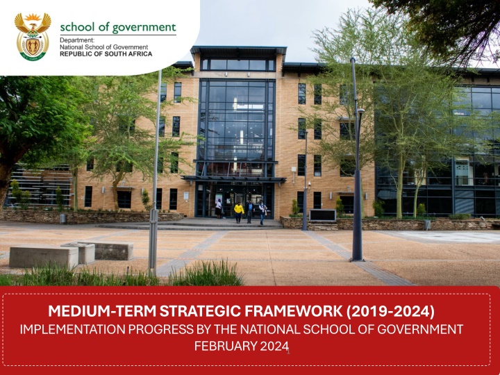 medium term strategic framework 2019 2024
