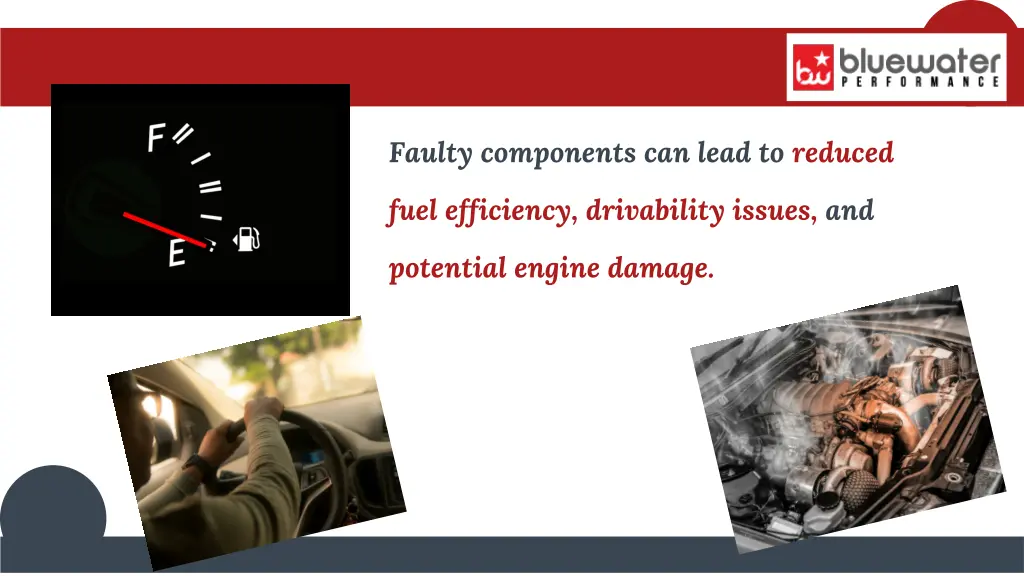 faulty components can lead to reduced