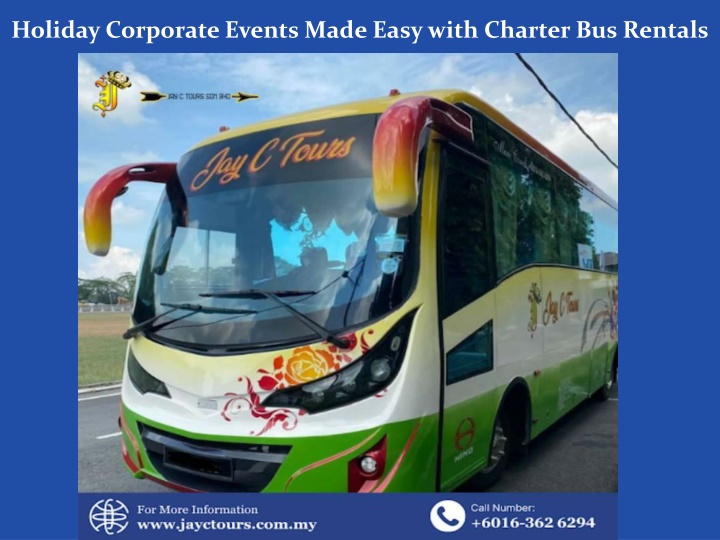 holiday corporate events made easy with charter