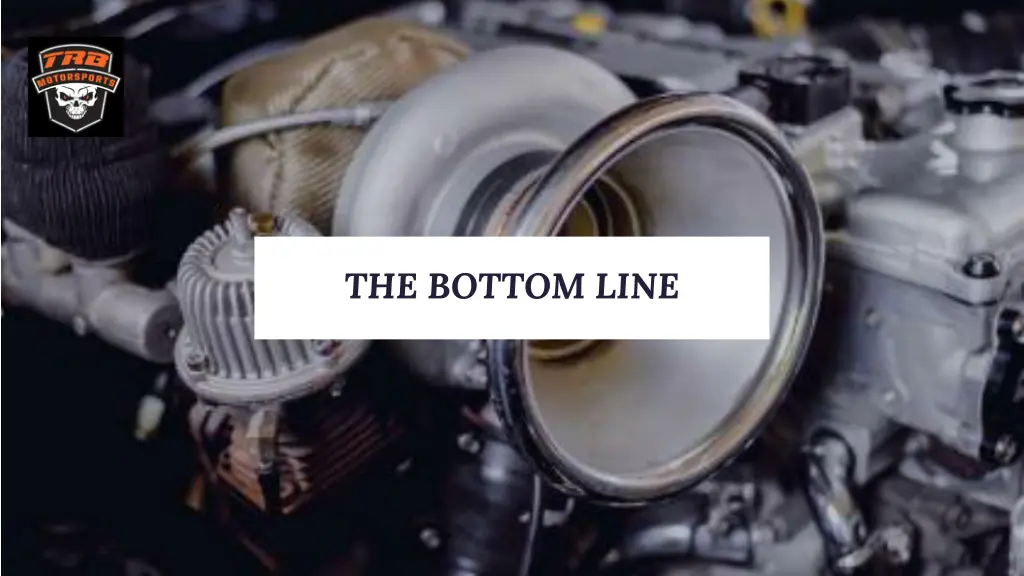 the bottom line