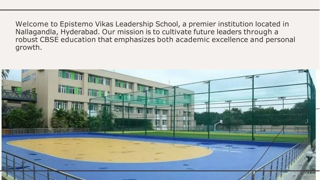 welcome to epistemo vikas leadership school