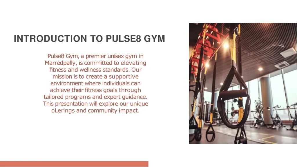 introduction to pulse8 gym