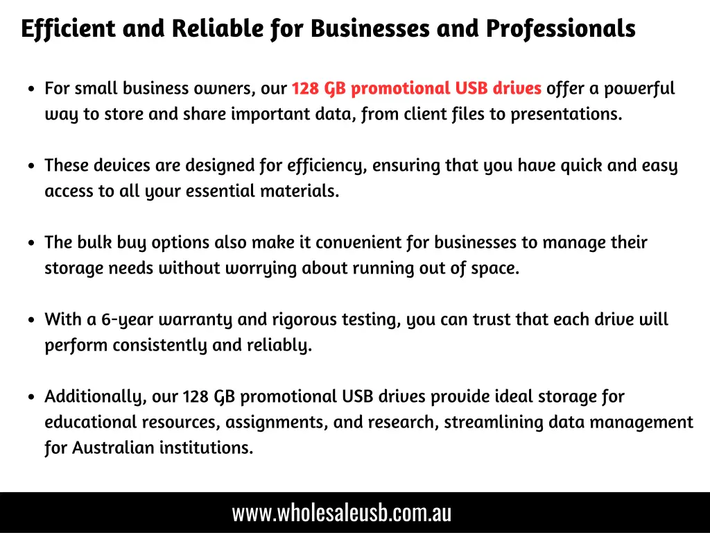 efficient and reliable for businesses