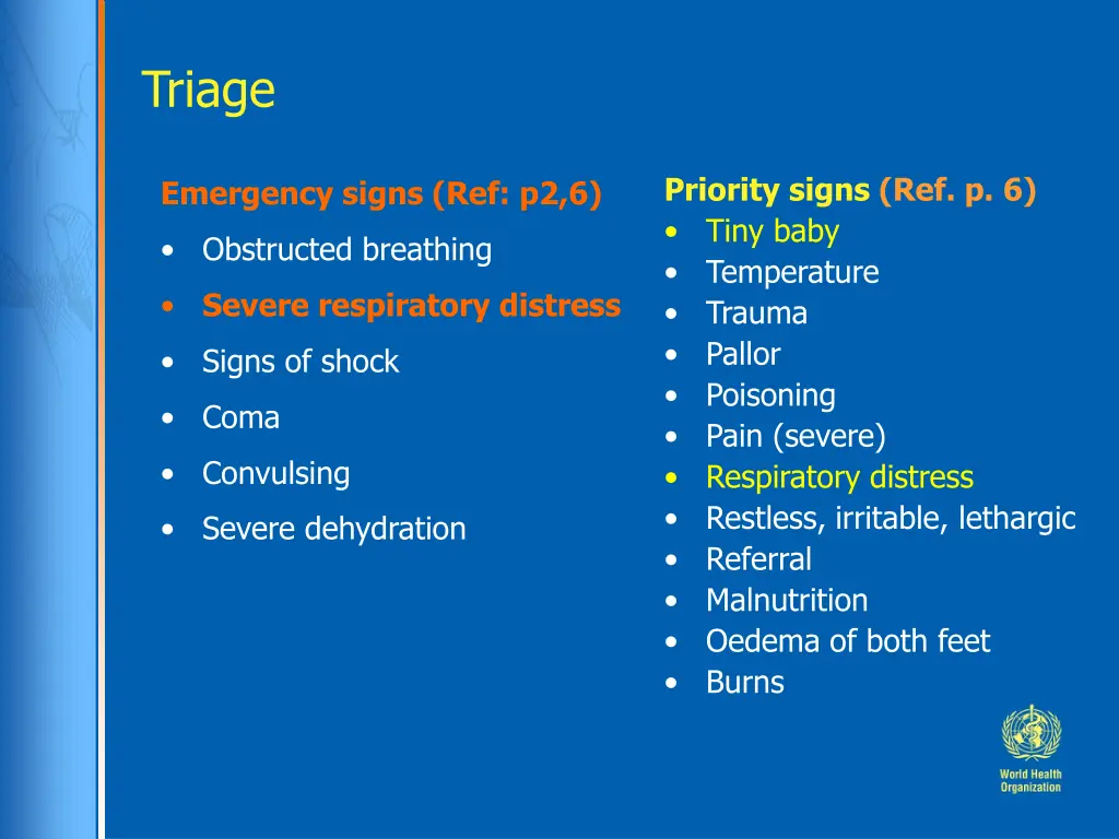 triage 1