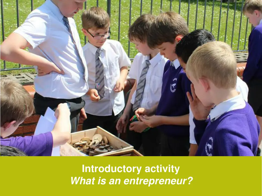 introductory activity what is an entrepreneur