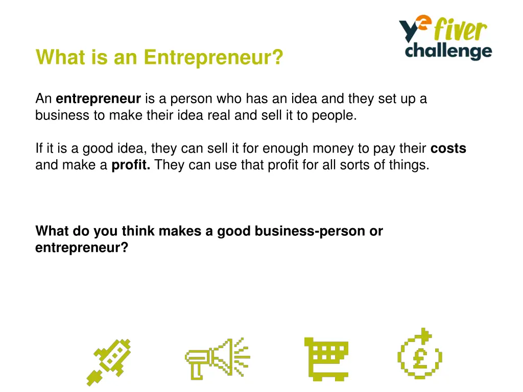 what is an entrepreneur