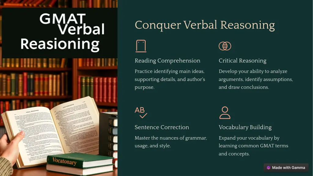 conquer verbal reasoning