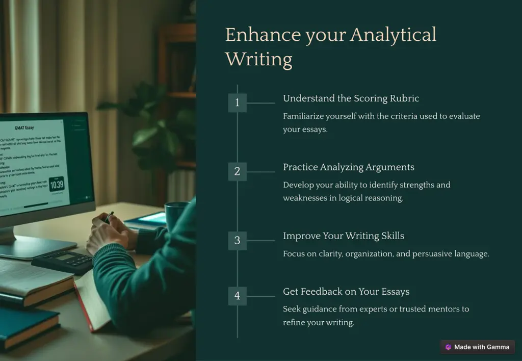 enhance your analytical writing