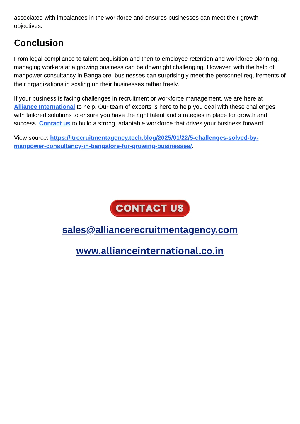 associated with imbalances in the workforce