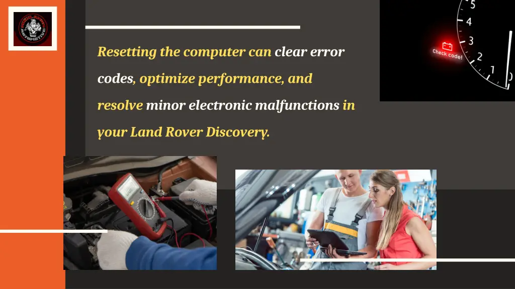 resetting the computer can clear error
