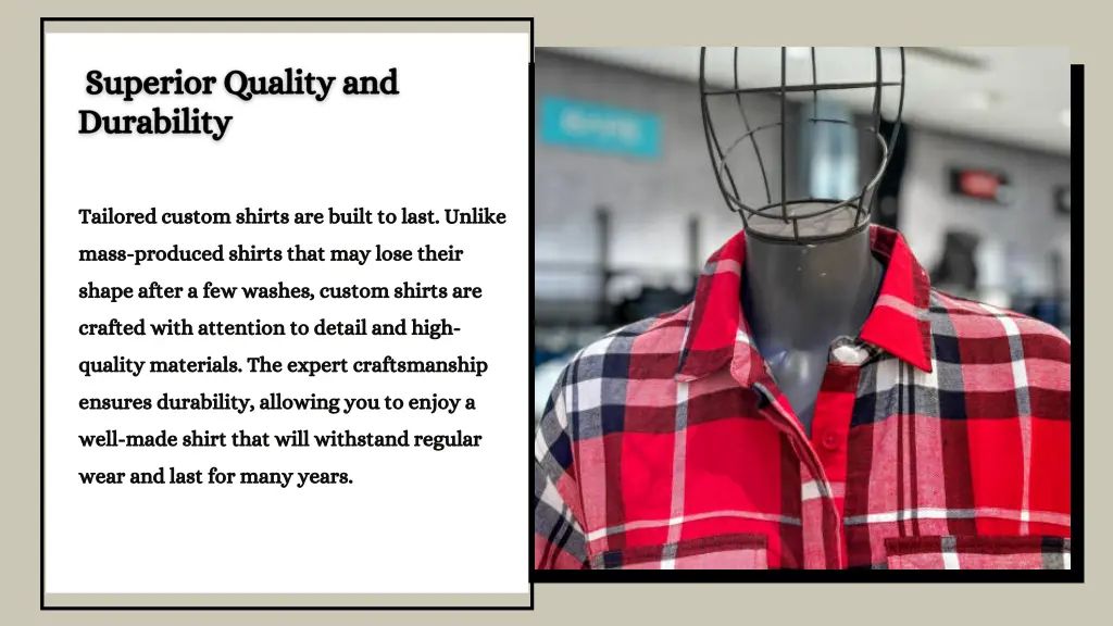 tailored custom shirts are built to last unlike