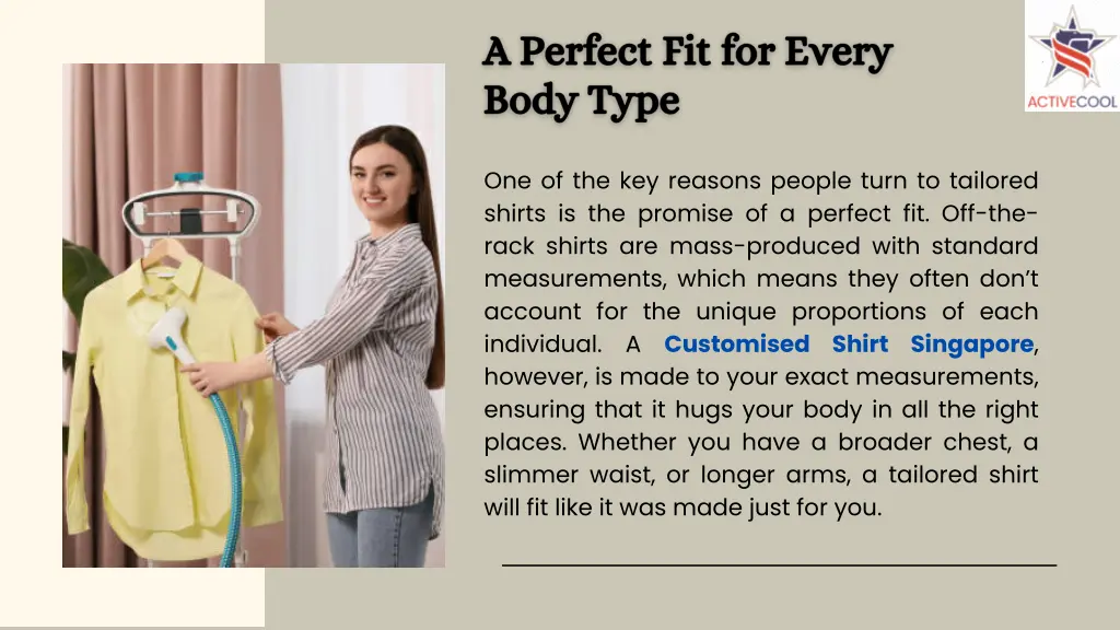 one of the key reasons people turn to tailored