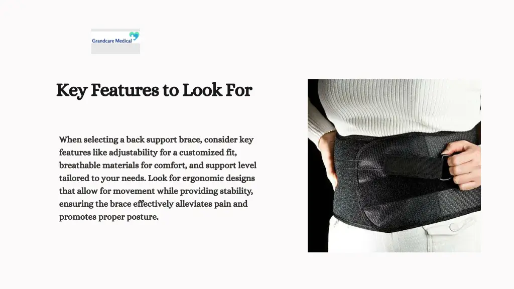 key features to look for